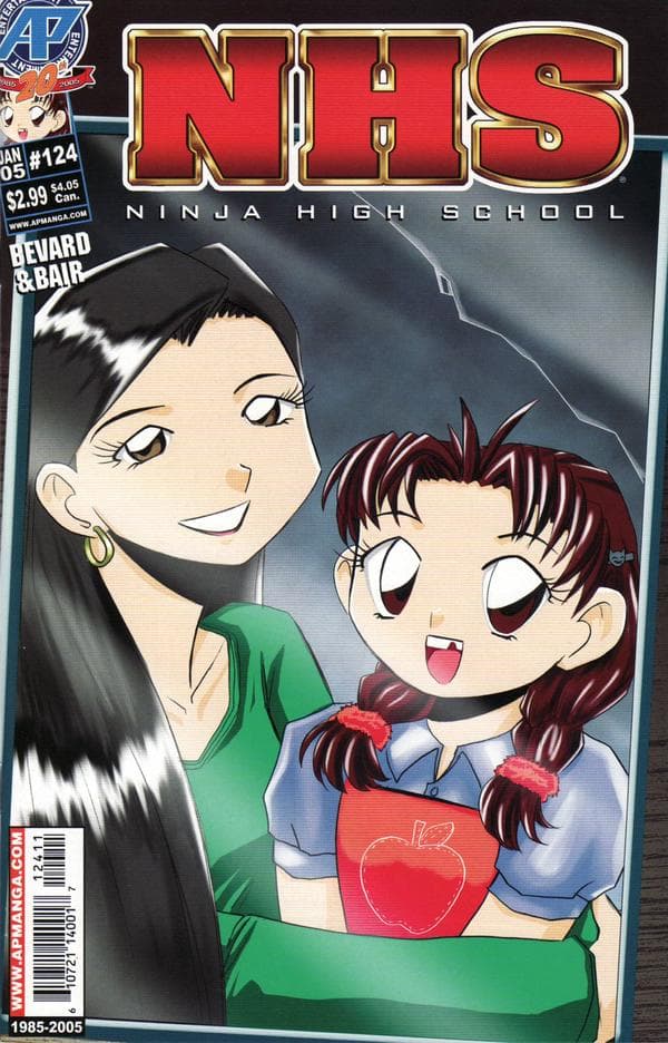 Ninja High School #124 cover