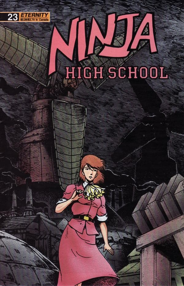 Ninja High School #23 cover