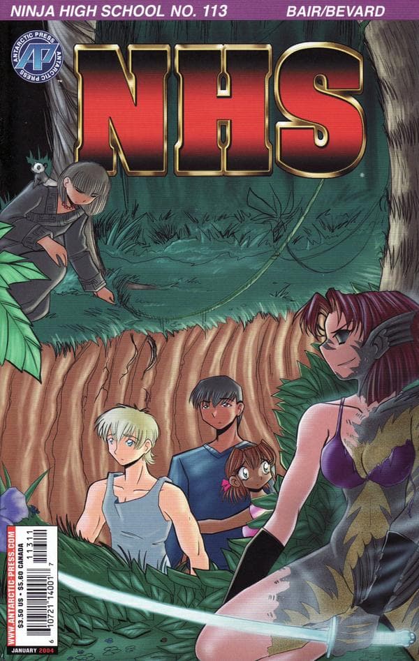 Ninja High School #113 cover