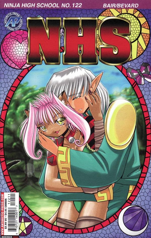 Ninja High School #122 cover