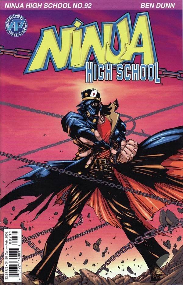 Ninja High School #92 cover