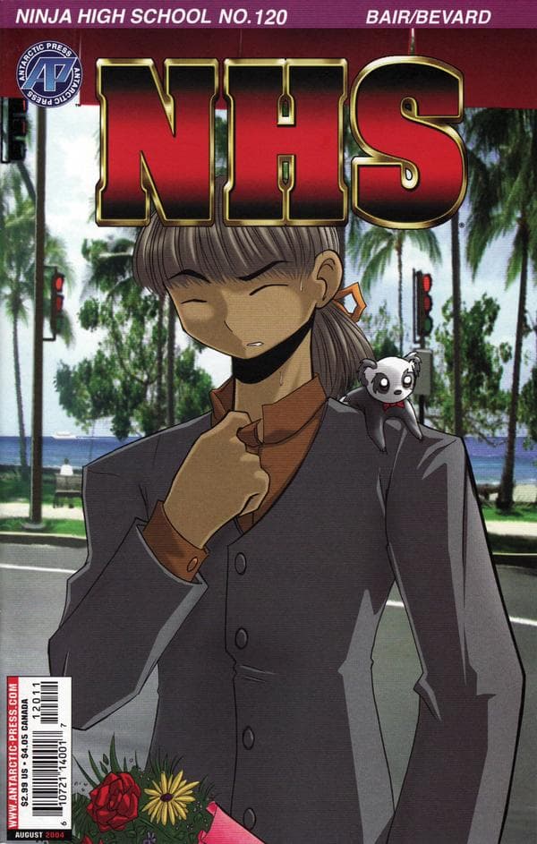 Ninja High School #120 cover