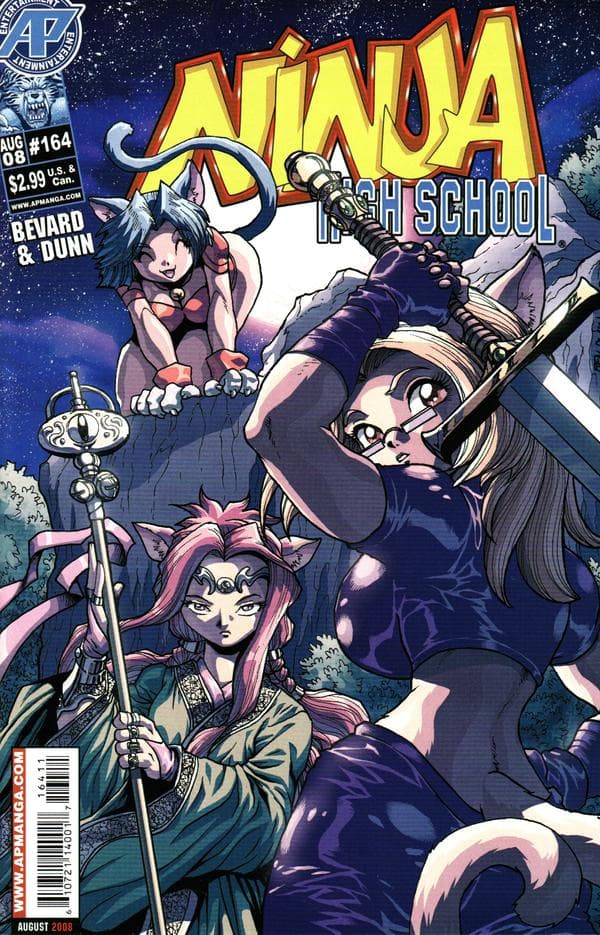 Ninja High School #164 cover