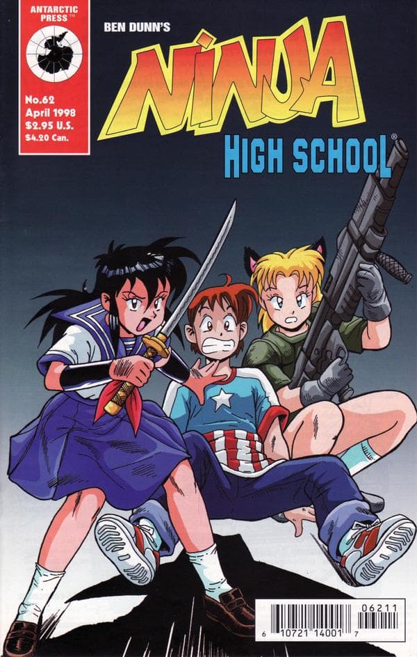 Ninja High School #62 cover