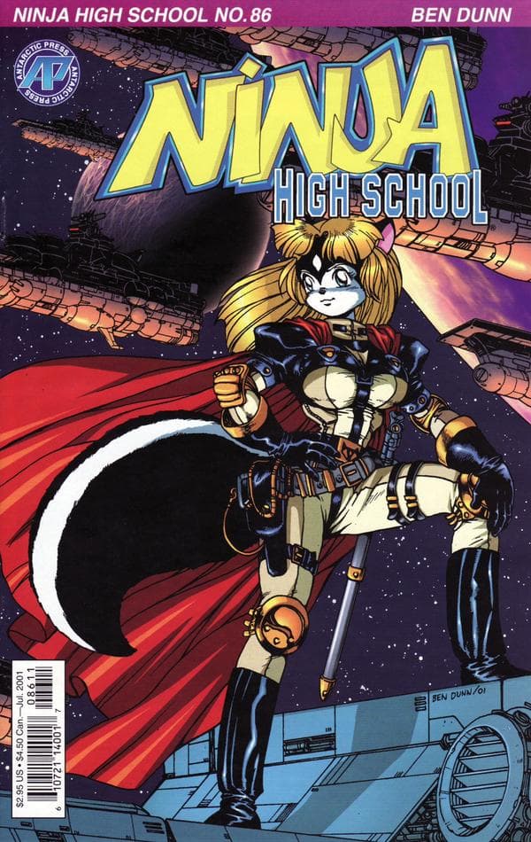 Ninja High School #86 cover