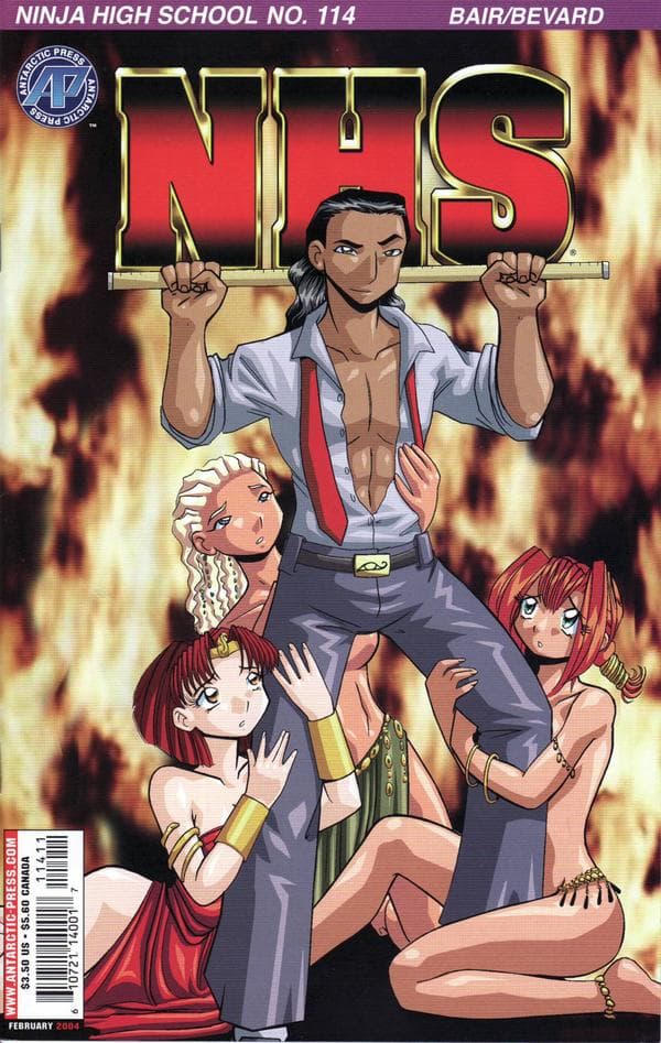 Ninja High School #114 cover