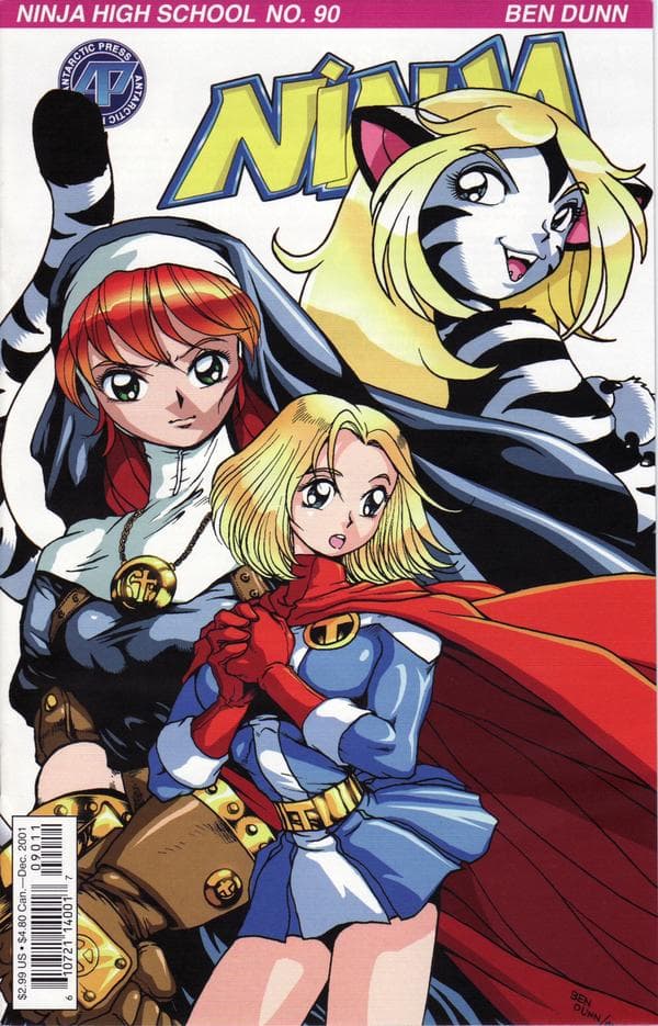 Ninja High School #90 cover