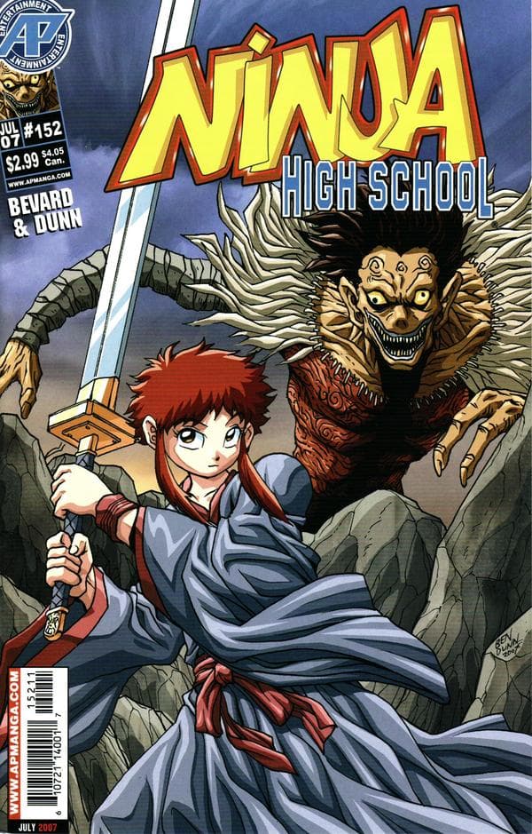 Ninja High School #152 cover