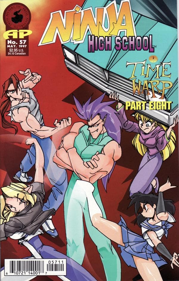 Ninja High School #57 cover