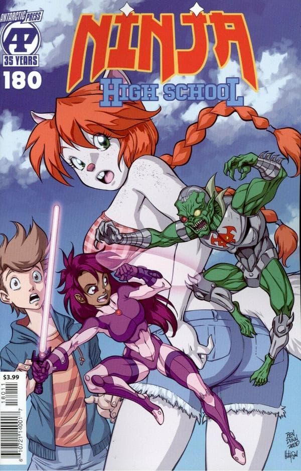 Ninja High School #180 cover