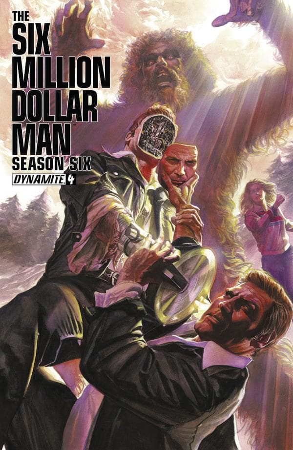 The Six Million Dollar Man: Season Six #4 cover