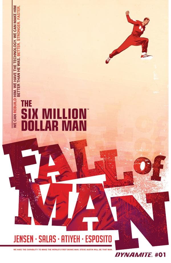 Six Million Dollar Man: Fall of Man #1 cover