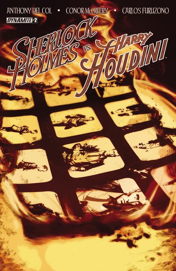 Sherlock Holmes vs. Harry Houdini #2 cover