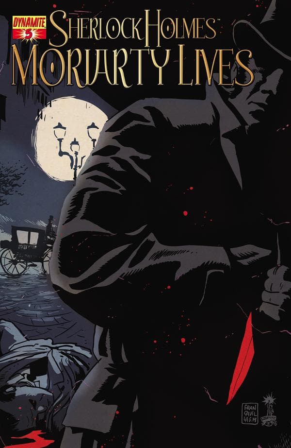 Sherlock Holmes: Moriarty Lives #5 cover