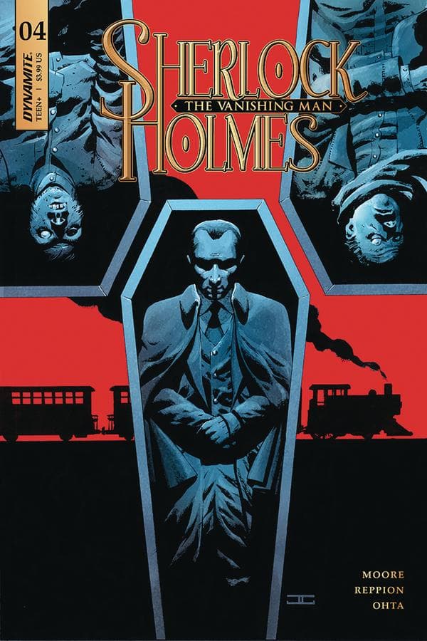 Sherlock Holmes: The Vanishing Man #4 cover