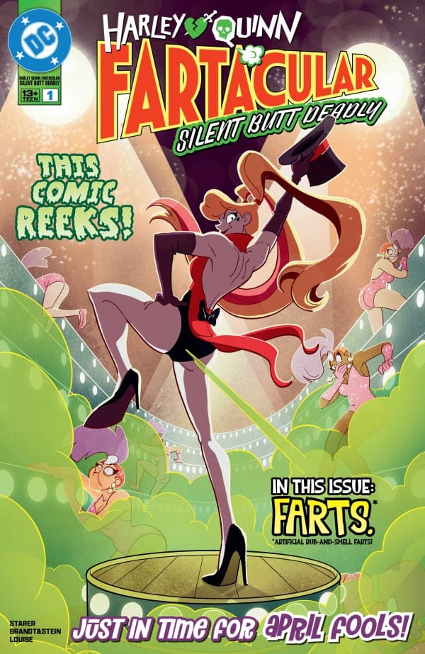 Harley Quinn Fartacular: Silent Butt Deadly #1 cover