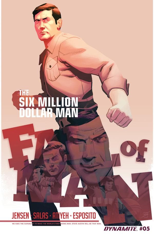 Six Million Dollar Man: Fall of Man #5 cover