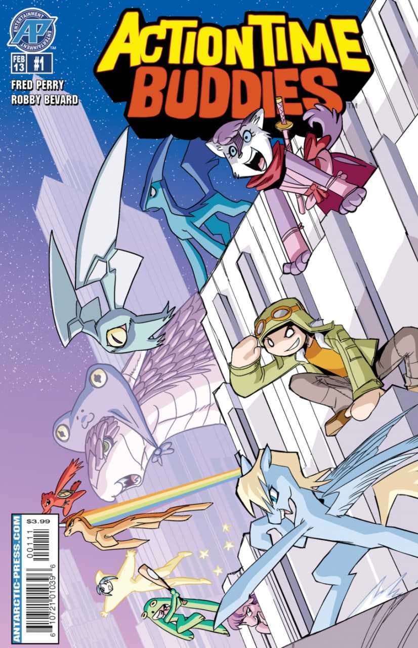 Action Time Buddies #1 cover