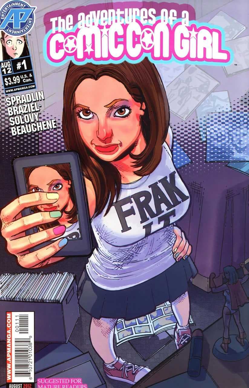 The Adventures of a Comic Con Girl #1 cover