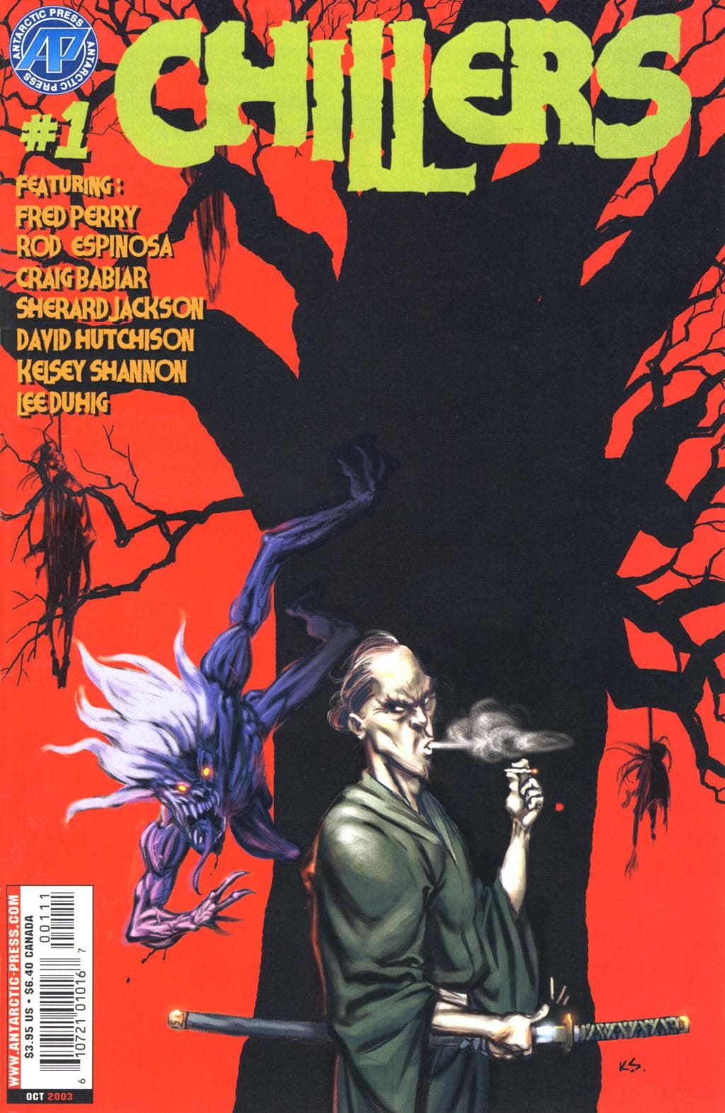 AP Chillers #1 cover