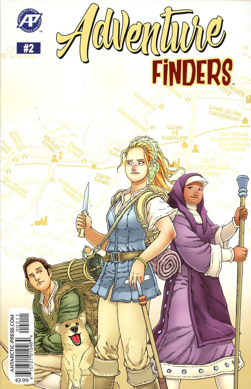 Adventure Finders #2 cover
