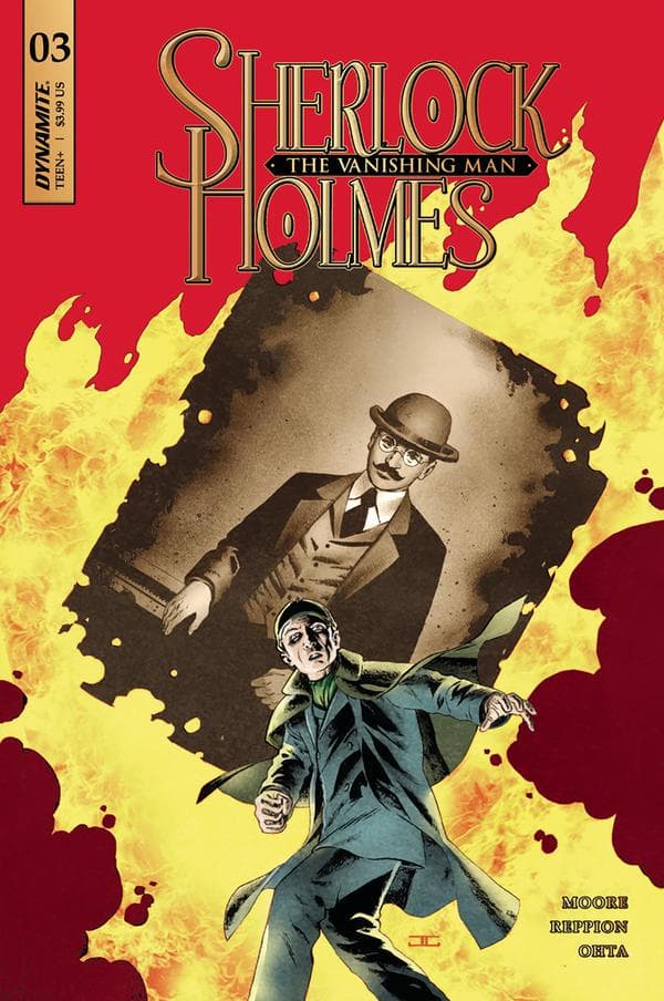 Sherlock Holmes: The Vanishing Man #3 cover