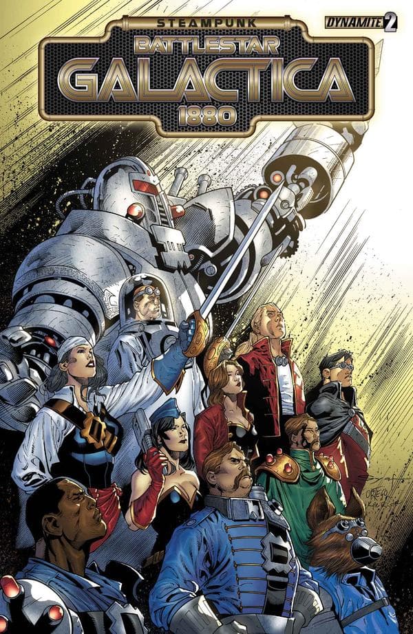 Steampunk Battlestar Galactica 1880 #2