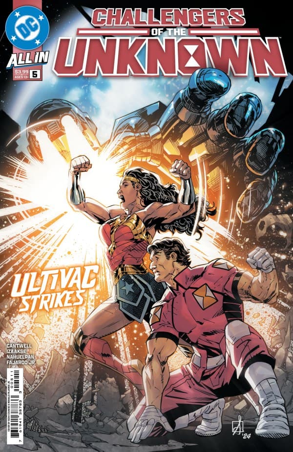 Challengers of the Unknown #5 cover