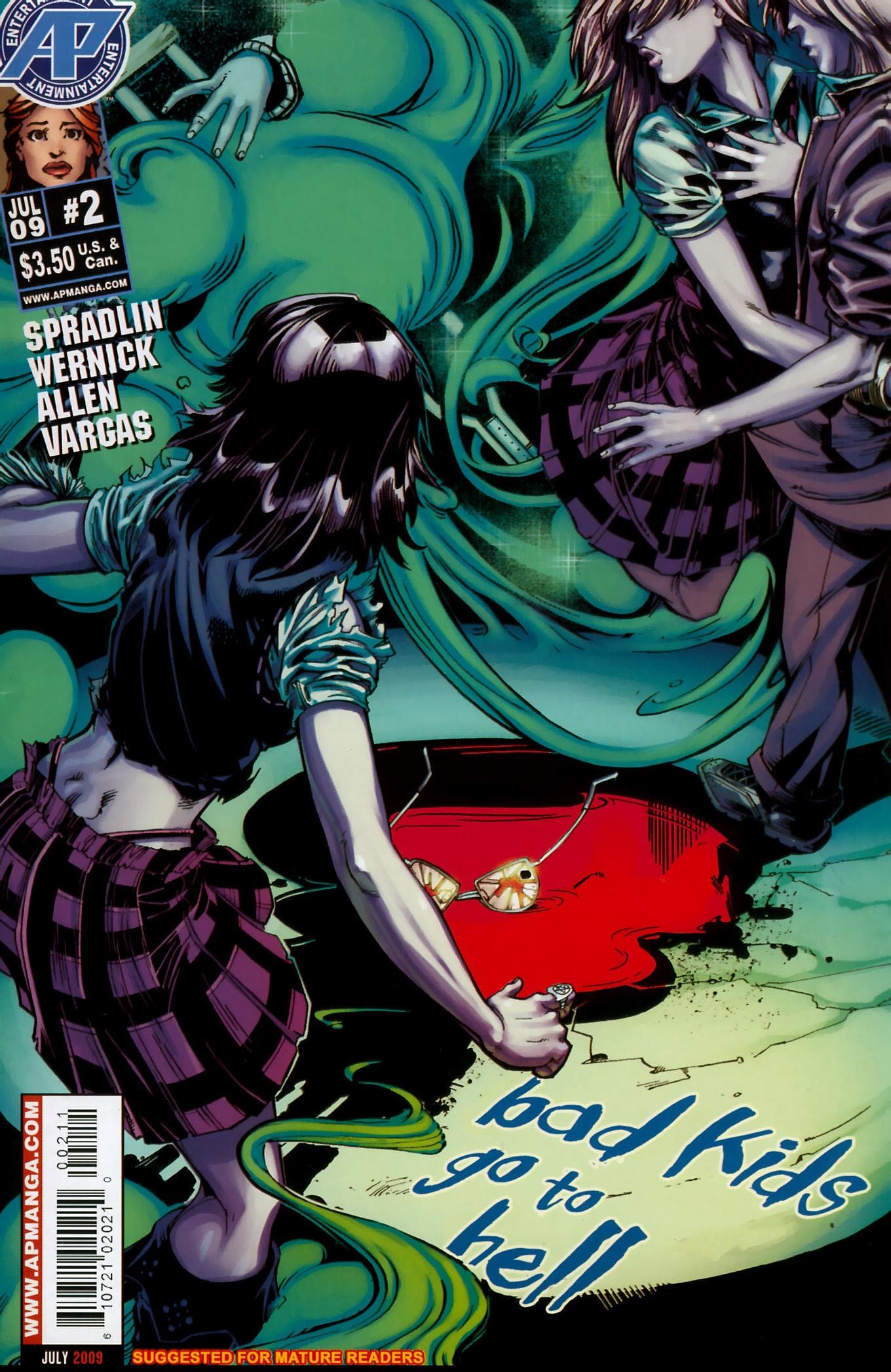 Bad Kids Go to Hell #2 cover