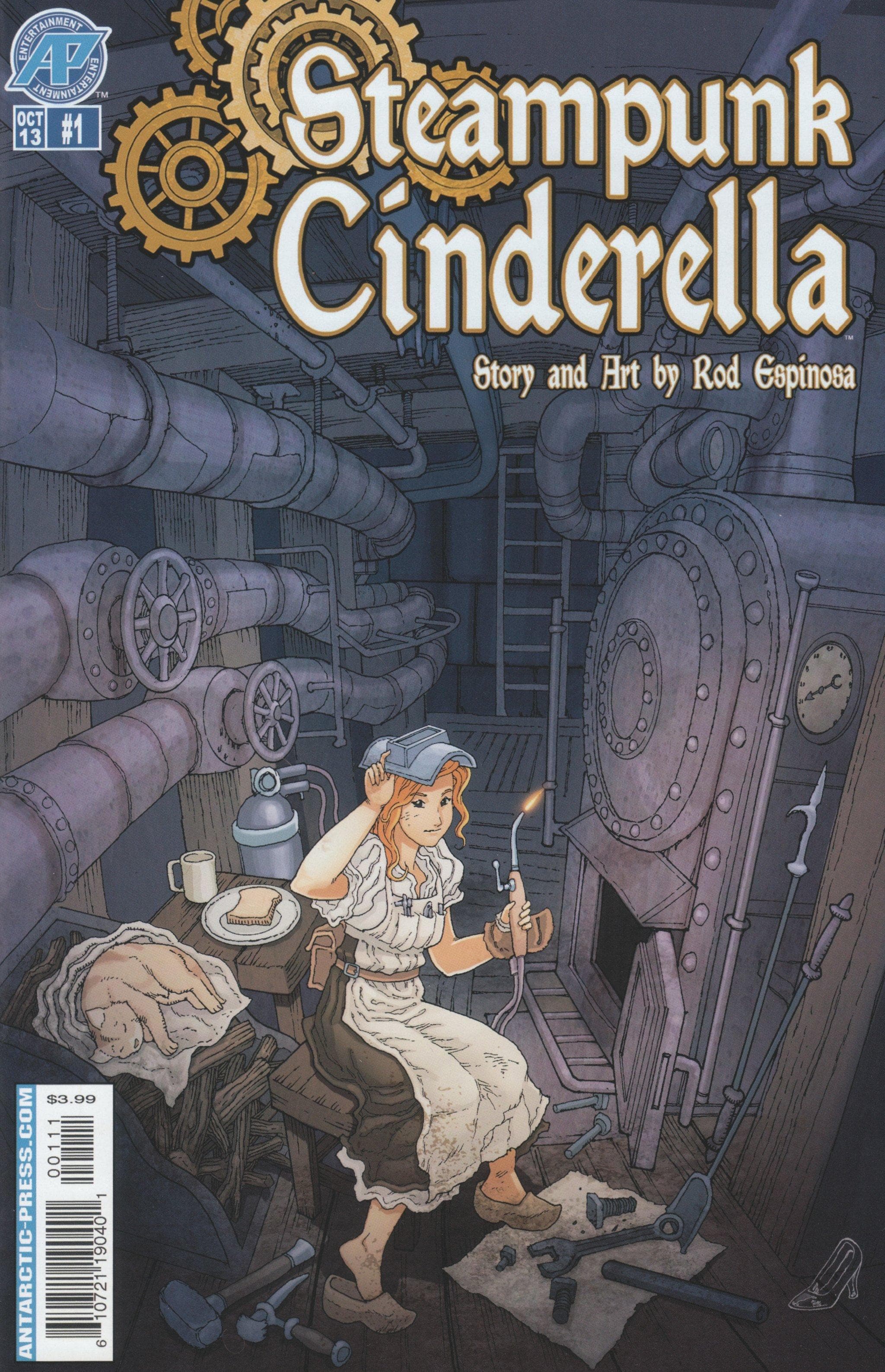 Steampunk Cinderella #1 cover