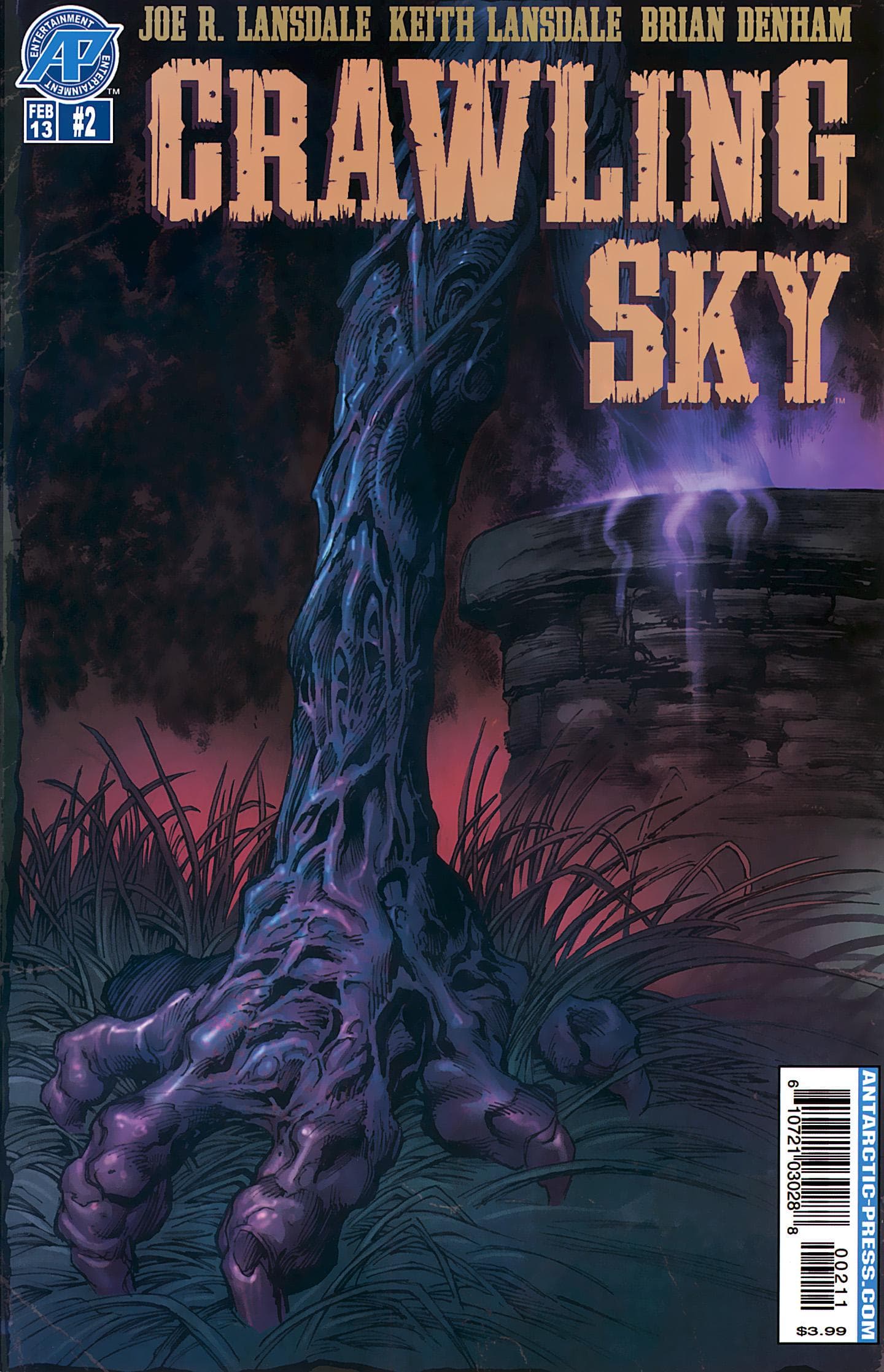 Crawling Sky #2 cover