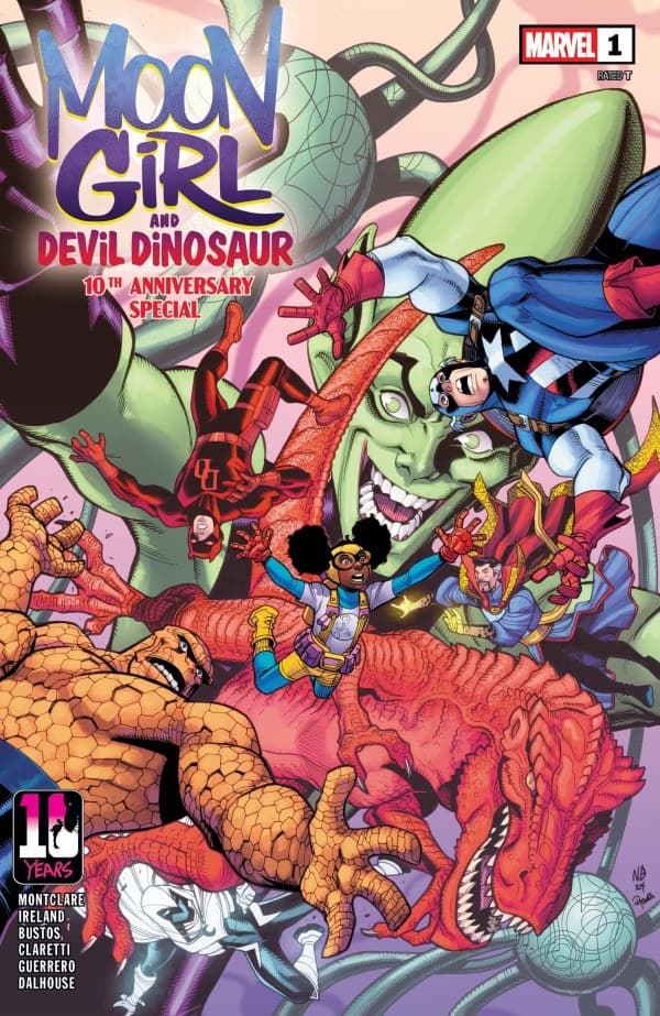 Moon Girl & Devil Dinosaur 10th Anniversary Special #1 cover