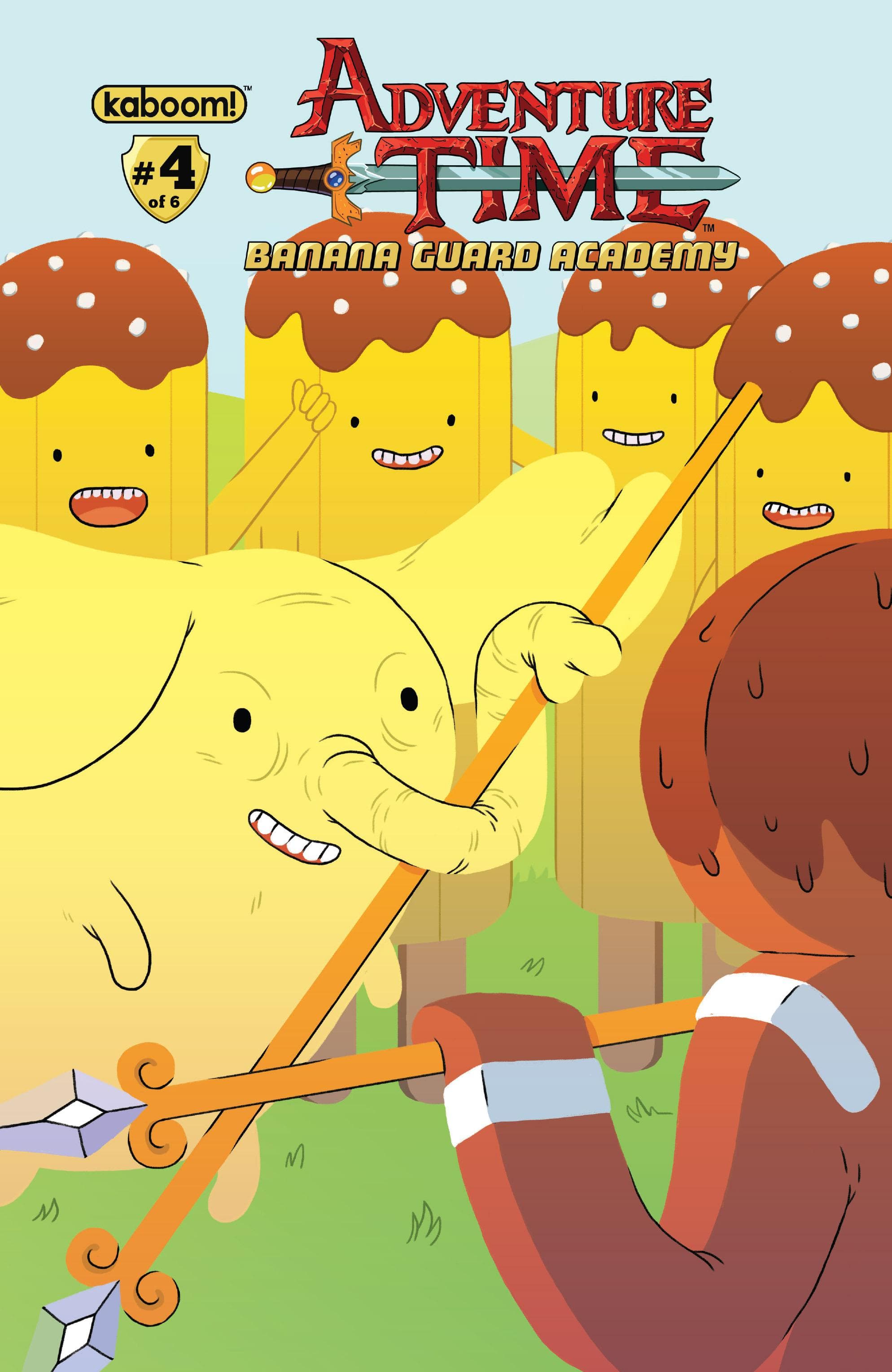 Adventure Time: Banana Guard Academy #4 cover