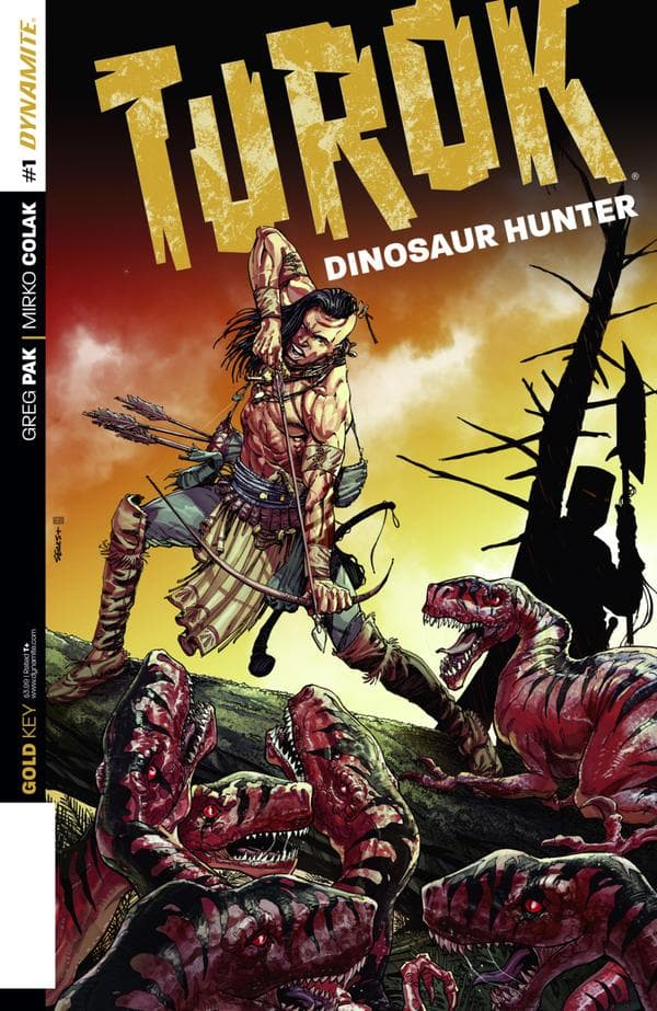 Turok: Dinosaur Hunter #1 cover