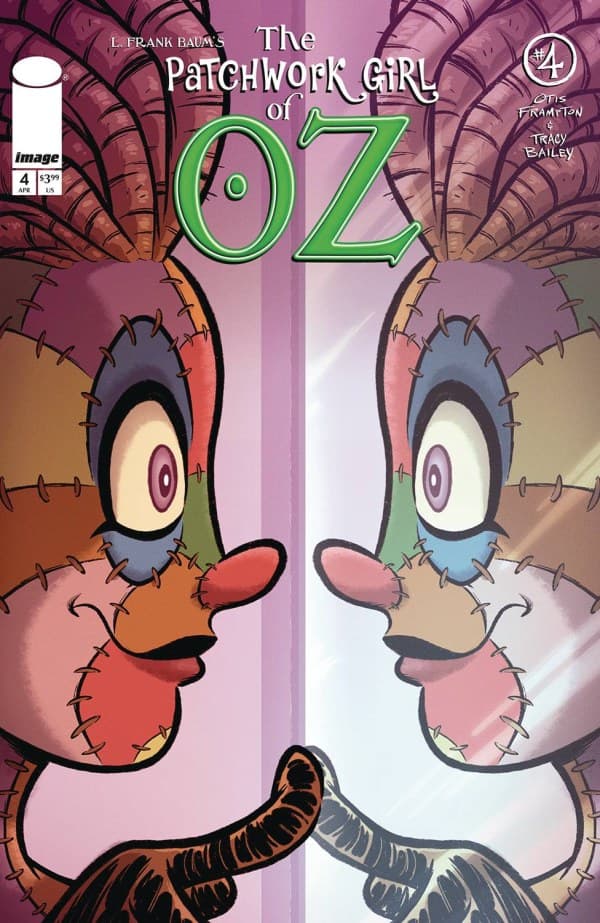 The Patchwork Girl of Oz #4 cover