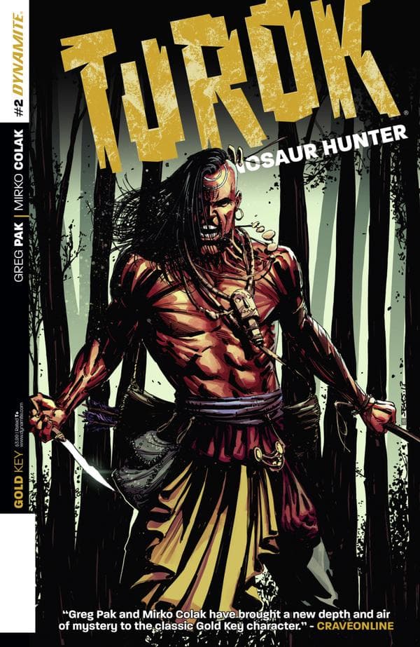 Turok: Dinosaur Hunter #2 cover