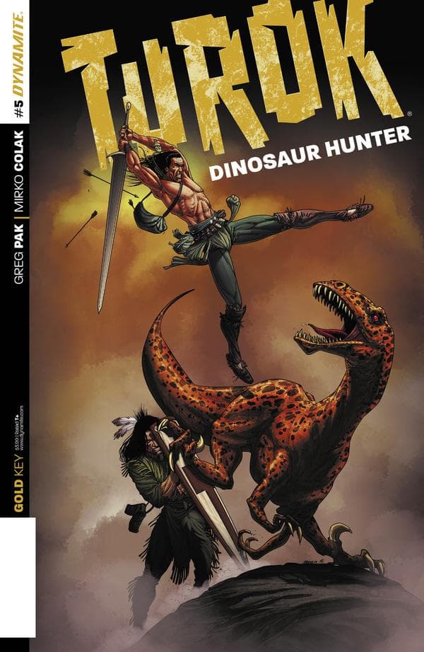 Turok: Dinosaur Hunter #5 cover