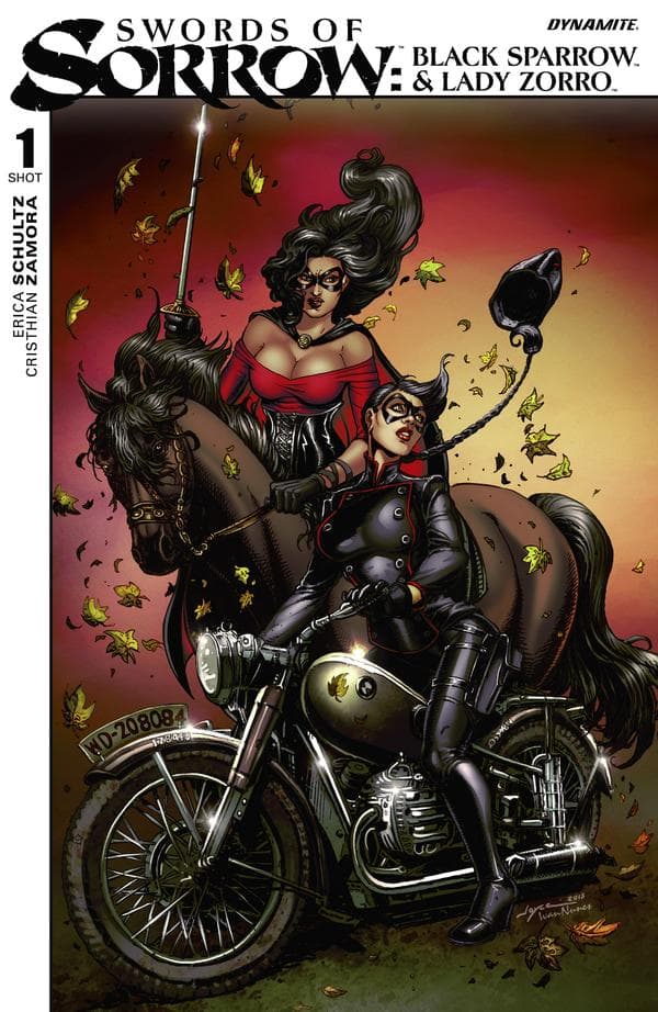 Swords of Sorrow: Black Sparrow & Lady Zorro #1 cover