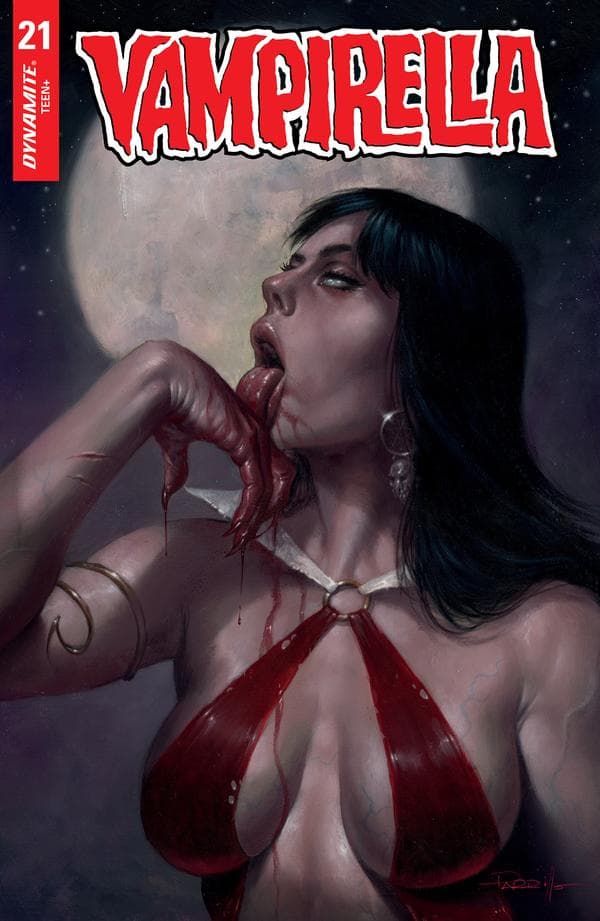 Vampirella #21 cover