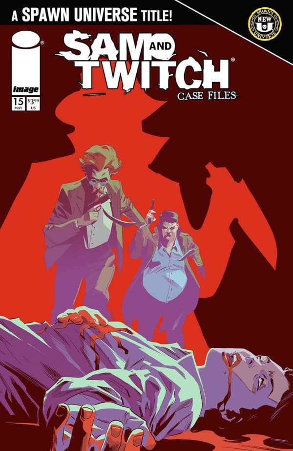 Sam and Twitch Case Files #15 cover