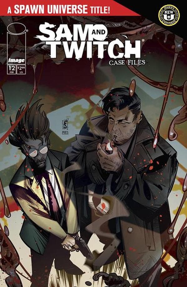 Sam and Twitch Case Files #12 cover