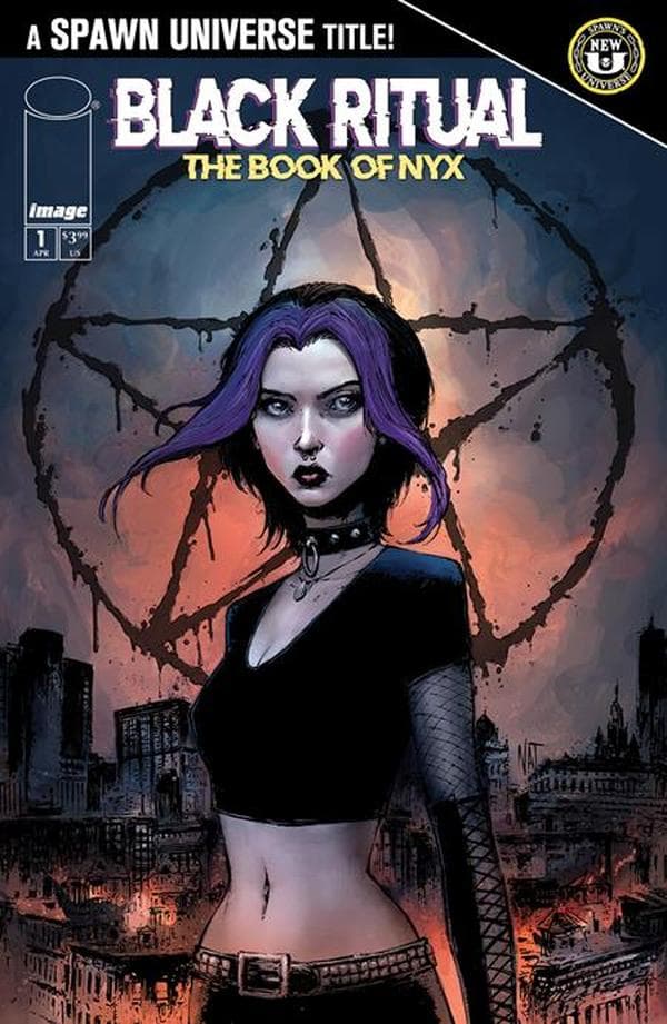 Black Ritual: The Book of Nyx #1 cover