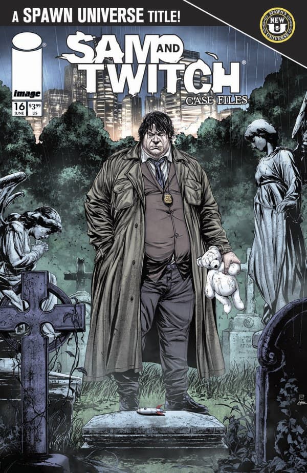 Sam and Twitch Case Files #16 cover
