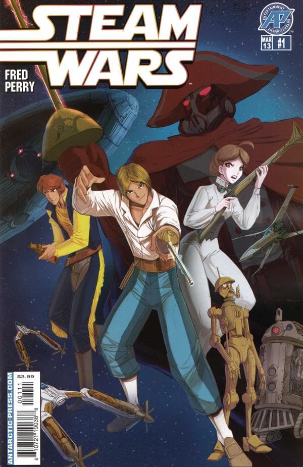 Steam Wars #1 cover