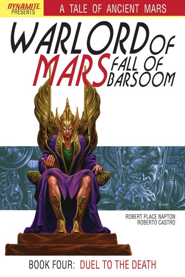 Warlord of Mars: Fall of Barsoom #4 cover