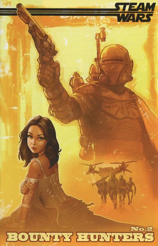 Steam Wars: Bounty Hunters #2 cover