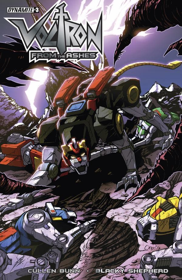 Voltron: From the Ashes #3 cover