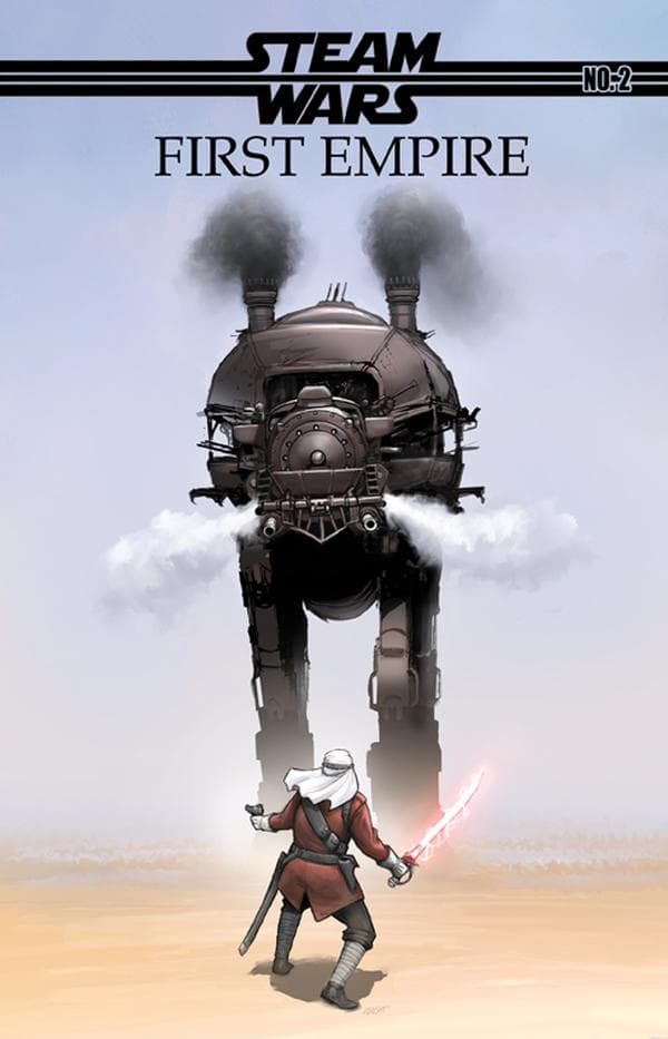 Steam Wars: First Empire #2 cover