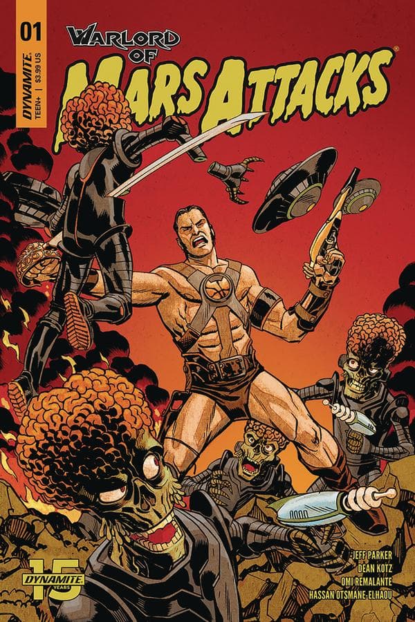 Warlord of Mars Attacks #1 cover