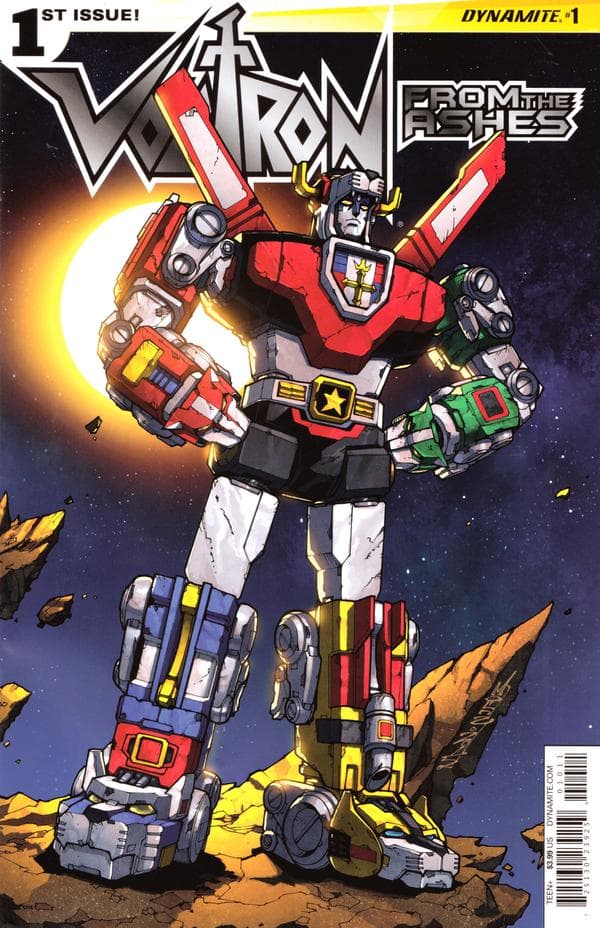 Voltron: From the Ashes #1 cover
